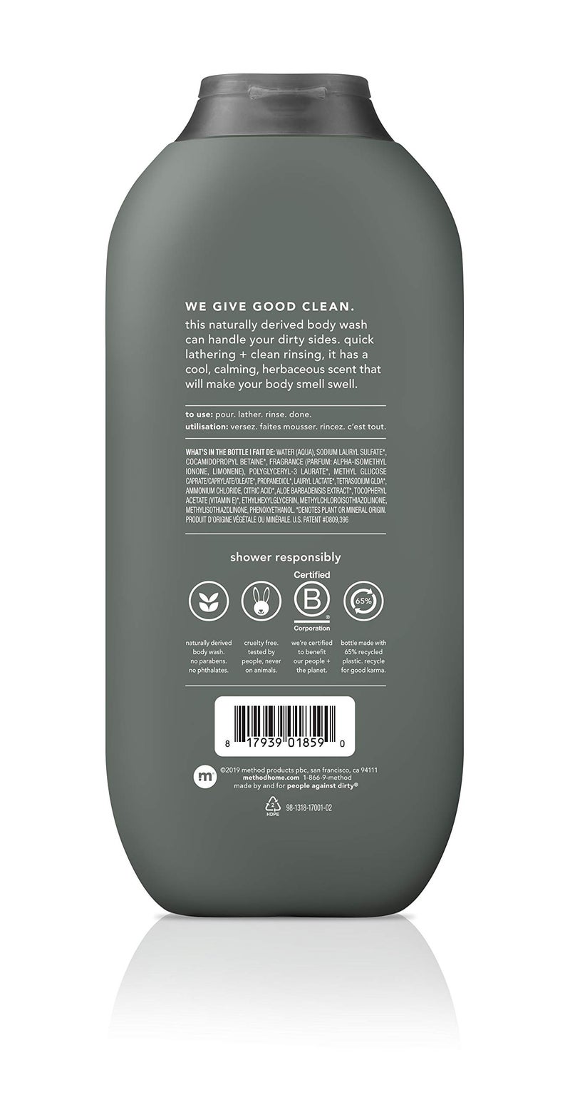 Method Men, 3-pack Body Wash 18 Oz Each (Sea + Surf, Cedar + Cypress, Juniper + Sage) - Image 3